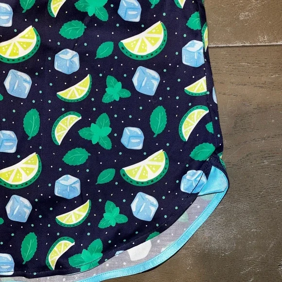 Visconti Black Short Sleeve Button Navy Blue Lime NWT Men’s Medium Shirt - Picture 2 of 7